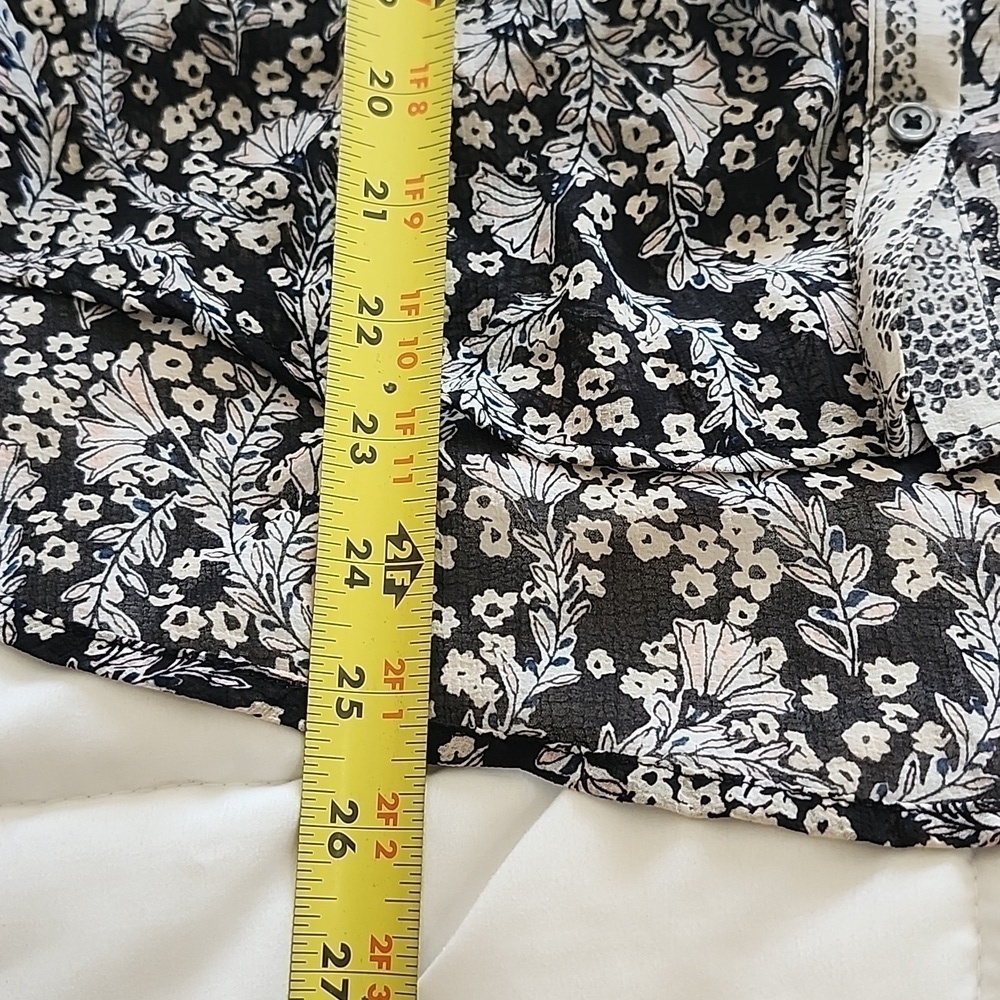 Free People Dani Button Down Blouse Size Small - Picture 10 of 10